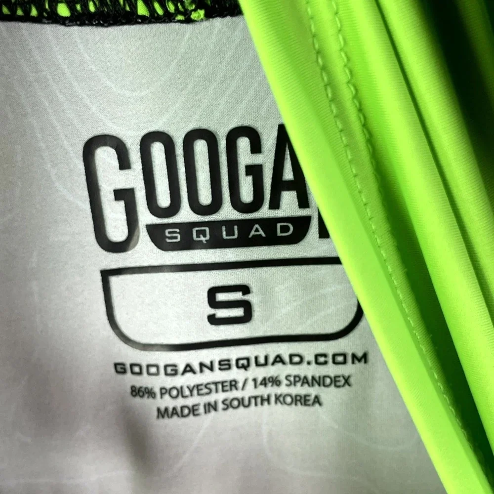 Googan Squad Midnight Topo Gaiter Hoodie Mens Small Black Geometric Pullover - Picture 8 of 11